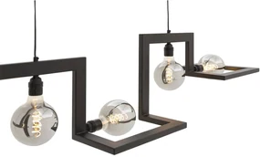 Goossens Hanglamp Anouk, Hanglamp met 5 lichtpunten exclusief lichtbron