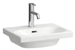 Laufen Lua fontein 45x34x16cm 1 kraangat zonder antikalkbehandeling Keramiek Pergamon h8150810491041