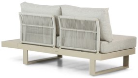 Hoek loungeset 5 personen Aluminium Taupe  Lifestyle Garden Furniture Lorenzo