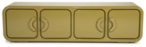 Retro TV-meubel Groen - 176x39x50cm.