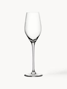 Kristallen champagneglazen Exquisit, 6-delig