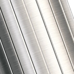 Brauer Stripe opbouw fonteinkraan met gebogen uitloop RVS geborsteld PVD