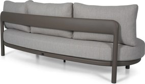 Stoel en Bank Loungeset 5 personen Aluminium Taupe  Santika Furniture Santika