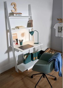 Draaibare bureaustoel met wieltjes, Halva