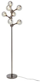 Kare Design Atomic Balls Design Vloerlamp Glazen Bollen Zilver