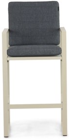 Barstoel Aluminium Taupe-naturel-bruin Lifestyle Garden Furniture Nuno