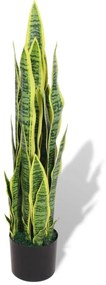 vidaXL Kunst sanseveria plant met pot 90 cm groen