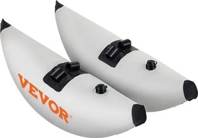 VEVOR Kayak Outrigger Stabilisator 2,1 - 2,4 m Verstelbare Lengte Peddelboot, 36 cm Brede Drijfstabilisatorset, 2 Stuks Wildwaterkajak, PVC Drijfvermogen Balans Accessoire voor Opblaasbare Kano's
