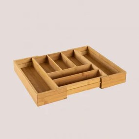 Uitschuifbare Besteklade Van Bamboe Keon Bamboe - Sklum