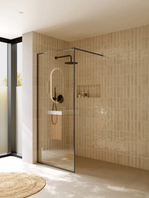 Riho Define inloopdouche 90x200cm ijzer verouderd mat