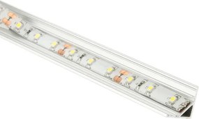 Aluminium Profiel LED Strip Hoek 1,5m - Compleet