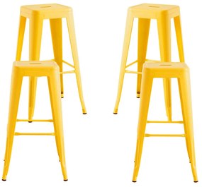 Set 4 hoge Torix krukken