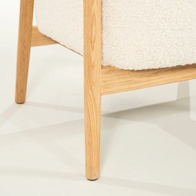 Fauteuil Eiken Frame Beige