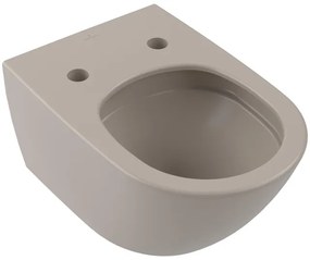 Villeroy & Boch Antao Diepspoelcloset zonder spoelrand - wandhangend - met TwistFlush - Almond CeramicPlus 4674t0am