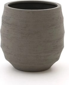 + 10% kassakorting | Bloempot Luca Lifestyle Bordo | Taupe Kunststof  | ø55cm | Geschikt voor buiten en binnen | Kees Smit Tuinmeubelen