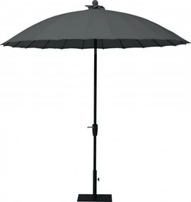 4 Seasons outdoor Shanghai Ø 250 cm taupe  Parasol    taupe weerbestendig