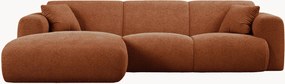 Bouclé hoekbank Molino (4-zits)