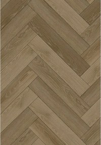 Mexen Yosemite  vinylpanelen visgraat 635 x 127 mm SPC 6,5 mm, IXPE onderlaag 1,5 mm, 4 V-groef, Eik - F1185-0635-127-505-4V1-01