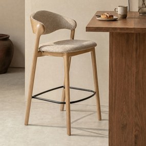 Dutchbone Babington Vintage Barkruk Naturel