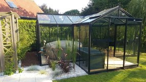 ACD tuinkamer Babette - 3,77 x 5,19m - Blackline