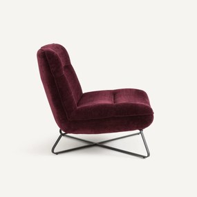 Fluwelen fauteuil, Helma