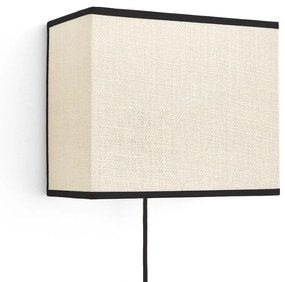 Wandlamp in jute Come