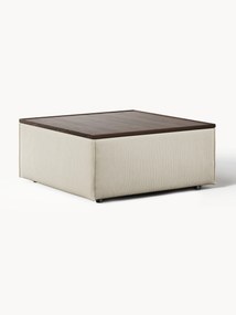 Corduroy poef Lennon met opbergruimte