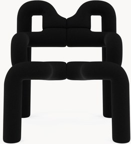 Wollen armleuningstoel Ekstrem met bekleding