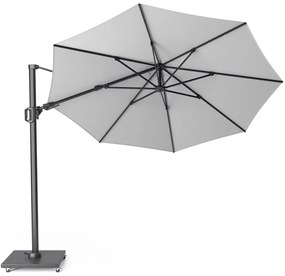 Challenger T2 zweefparasol 350 cm rond wit