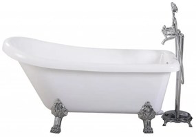Badstuber Empire vrijstaande badkuip op poten 170x75cm