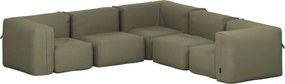 Soft Zitzak Outdoor 5 Seater Hoekbank - Kirra Olive