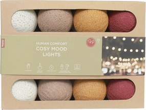 Human Comfort Lichtsnoer LED 5m - 20 lampen - warm wit licht - Vulcano