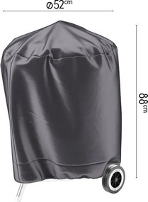 Platinum Aerocover BBQ-hoes - Ademende hoes voor ronde BBQ vanØ47cm
