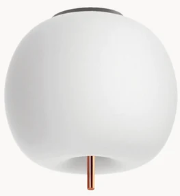 Dimbare plafondlamp Kushi, mondgeblazen