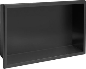 bathroom shelf 30x45 matte black