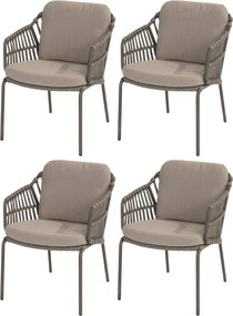 Capalbio dining tuinstoel terre 4 Seasons Outdoor set van 4
