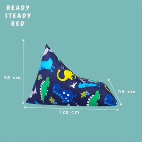Ready Steady Bed Kinderen Piramide - Dino Dark