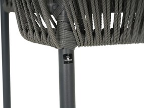Barstoel Rope Grijs-antraciet De Laan Marbella