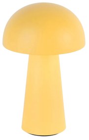 Buitenlamp Tafellamp geel incl. LED oplaadbaar en 3-staps touch dimmer IP44 - Daniel Design IP44 Buitenverlichting rond