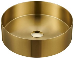 Sapho Aurum waskom rond 38cm goud mat