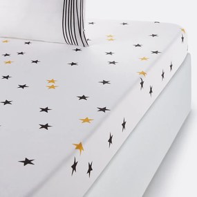 Hoeslaken in zuiver katoen, Fringe