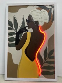 Neon Art Woman