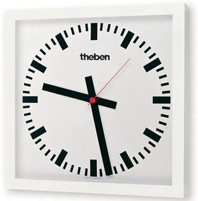 Theben 5009252 KNX-Osiria Osiria 251 BQ KNX OSIRIA 251 BQ KNX, enkelz. wandklok, binnen, metaallak, D40cm, strepen