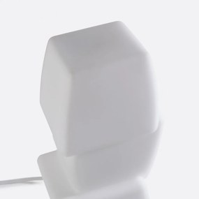 Tafellamp in opalineglas, ETERA