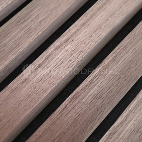 AkuPanel 300 cm Rustiek Walnoot   - Akoestische panelen