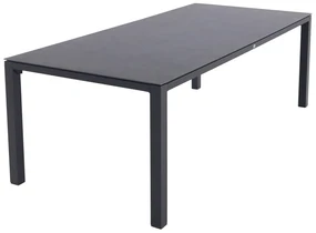 Chaneo tuintafel 220x100 cm. - Antraciet