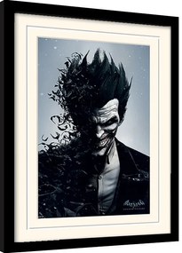 Ingelijste poster Batman: Akham Origins - Joker