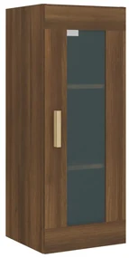 vidaXL Hangkast 34,5x34x90 cm bruineikenkleurig