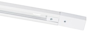 Modern railsysteem met 5 Spot / Opbouwspot / Plafondspots wit 1-fase - Iconic Kohua Modern GU10 Binnenverlichting Lamp