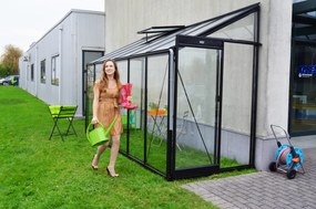 ACD Prestige MR206 serre - 1,55m x 4,45m - Zwart